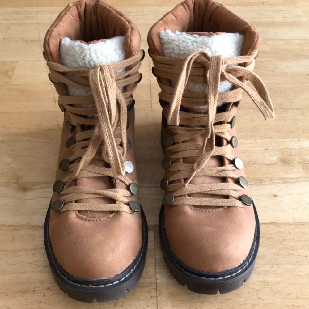 Cute brown booties